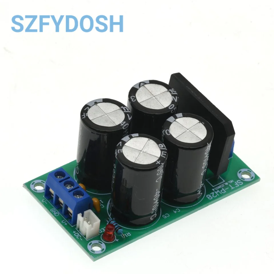 PW28 Dual Power Filter Power Amplifier Board Rectifier High Current 25A Flat Bridge Unregulated Power Supply Board DIY