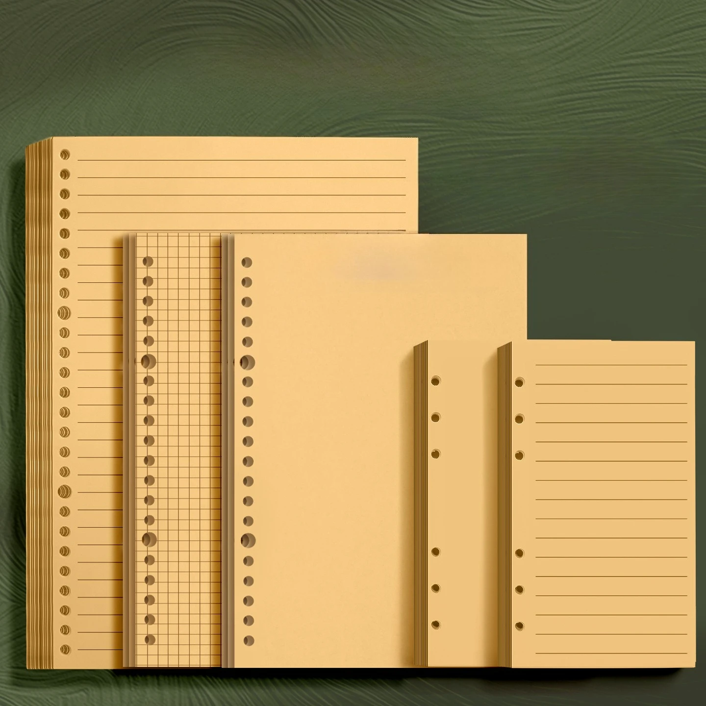 A5 A6 B5 Craft Loose Leaf Notebook Refill Spiral Binder Inne
