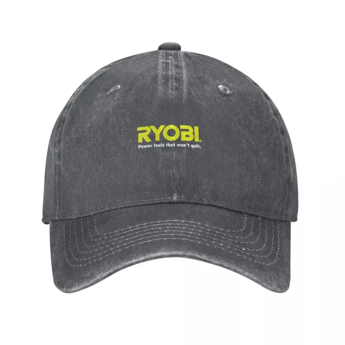 

POWER TOOLS - "RYOBI"LOGO Classic T-Shirt Baseball Cap Icon luxury woman cap men's big size hat Men Hats Women's