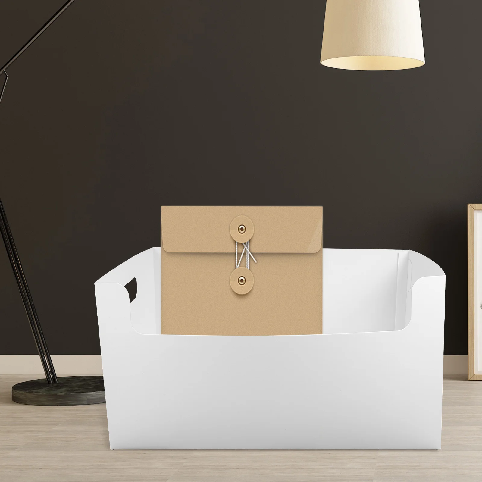 2 قطعة صندوق تخزين حامل الملفات Abs منظم سطح المكتب لمكتب النوم أشتات سلة المنزل استخدام القرطاسية حامل مكعب صندوق تخزين