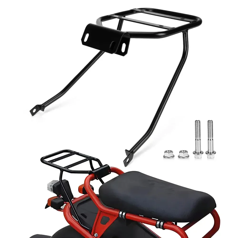 

Motorcycle Luggage Rack Scooter Rear Rack Iron Support Storage Shelf Parts for Honda ZOOMER Ruckus NPS50 AF58 Black Accessories