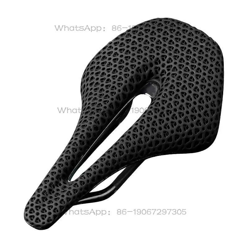 Bicycle Seat Cushion Road Bike Carbon Fiber Seat Cushion Breathable Shock Absorber Seat Cushion Mountain Bike Riding Saddle