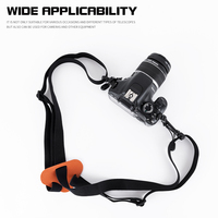 X-Shaped Harness StrapOutdoor Saving Adjustable Binocular Carrier Elastic Durable Straps Optics Accessories for Binoculars and C