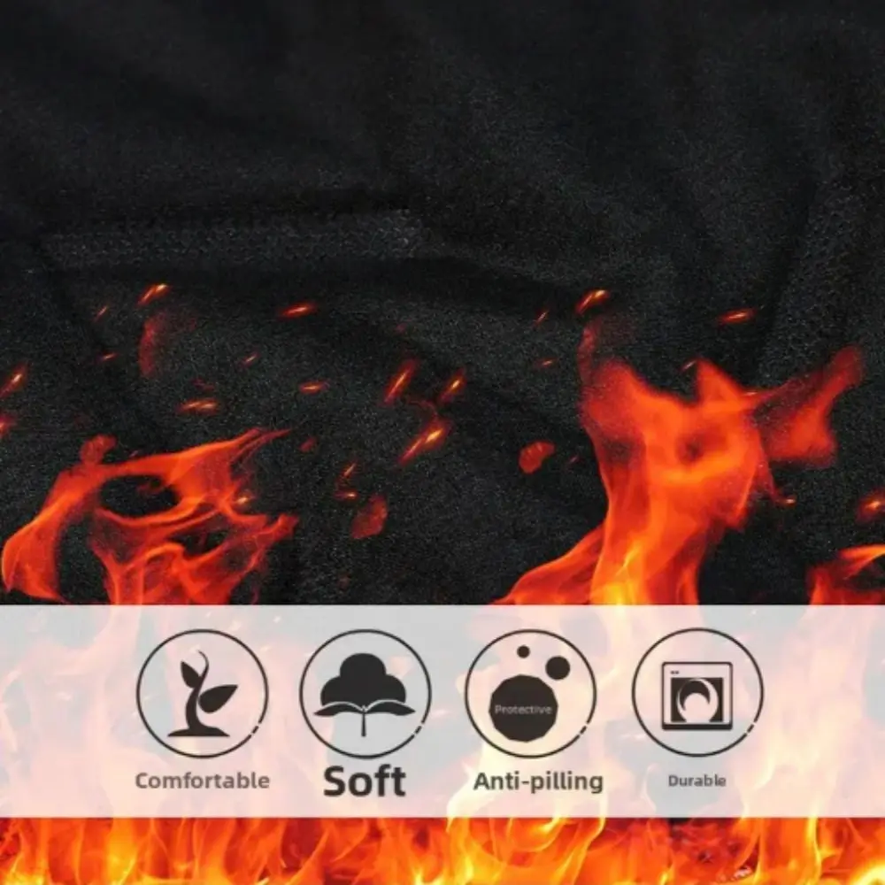 السيدات زائد الصوف السراويل القطنية عالية الخصر سميكة الصوف السراويل Bootcut مستقيم الساق السراويل الدافئة ملابس الشتاء #2