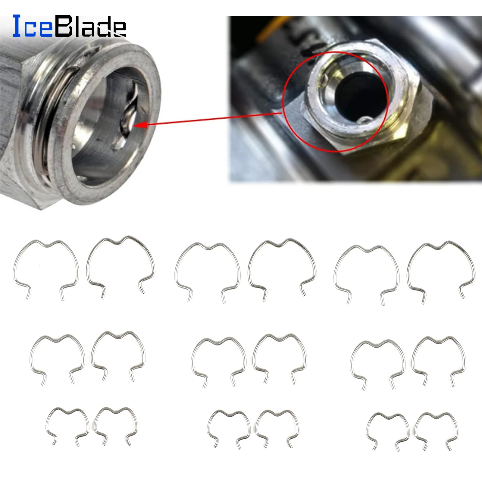 

Зажимы для шлангов охладителя трансмиссионного масла 800-801, быстросъемные соединители, прочные сменные детали, зажимные устройства, 3 различных размера