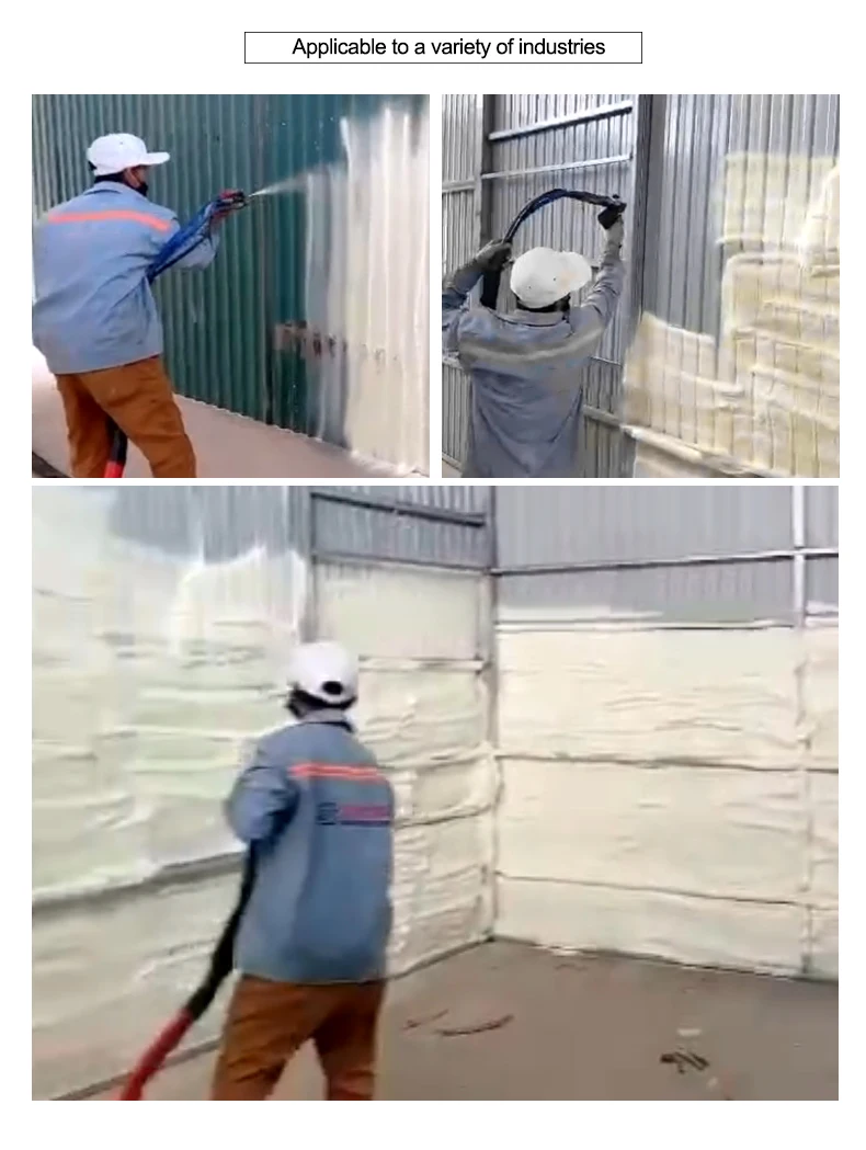 

Двухкомпонентная машина для распыления полиуретановых жестких пенопластовых материалов высокой чистоты, полиэтилен V6T