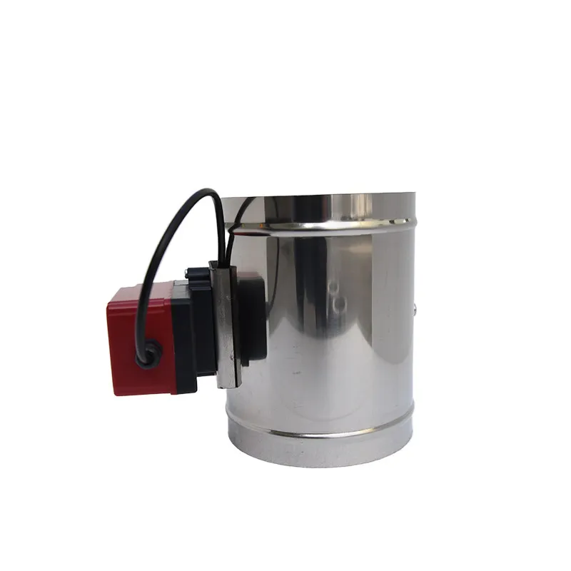 Stainless steel spring automatic return electric air valve electric control valve two-wire control globe valve