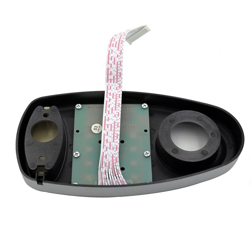 【تصقيد الأخير!】قفل مجمع إلكتروني، زر خزانة الملفات الآمن، خزانة فولاذية، لوحة LCD، لوحة مفاتيح الاتصال