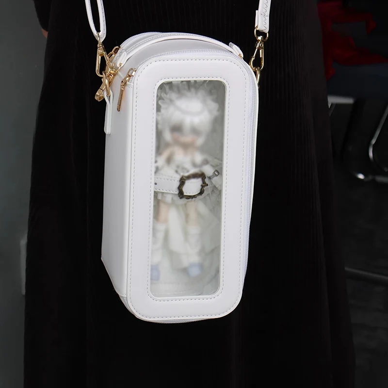 Original BJD Puppen Schutz Tasche Große Kapazität Platz Multifunktions Tasche Persönlichkeit Taschen für 30 cm Mini Figuren Figuren
