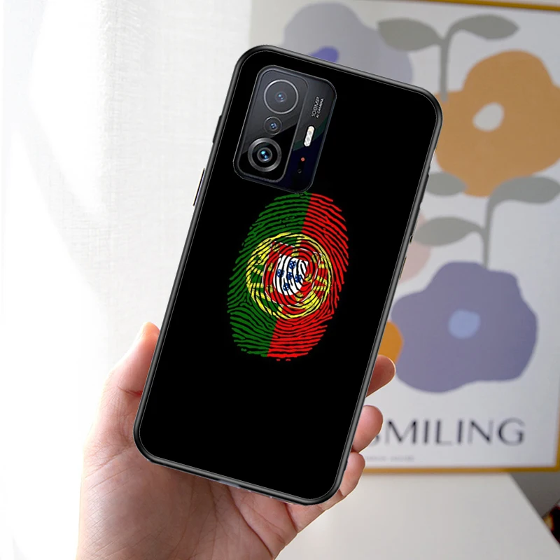 Portugal Flag Case For Xiaomi 12T 11T 13 Pro 12X 12 Lite Cover For POCO F5 X5 X3 Pro X4 F4 GT F3 M5s C40