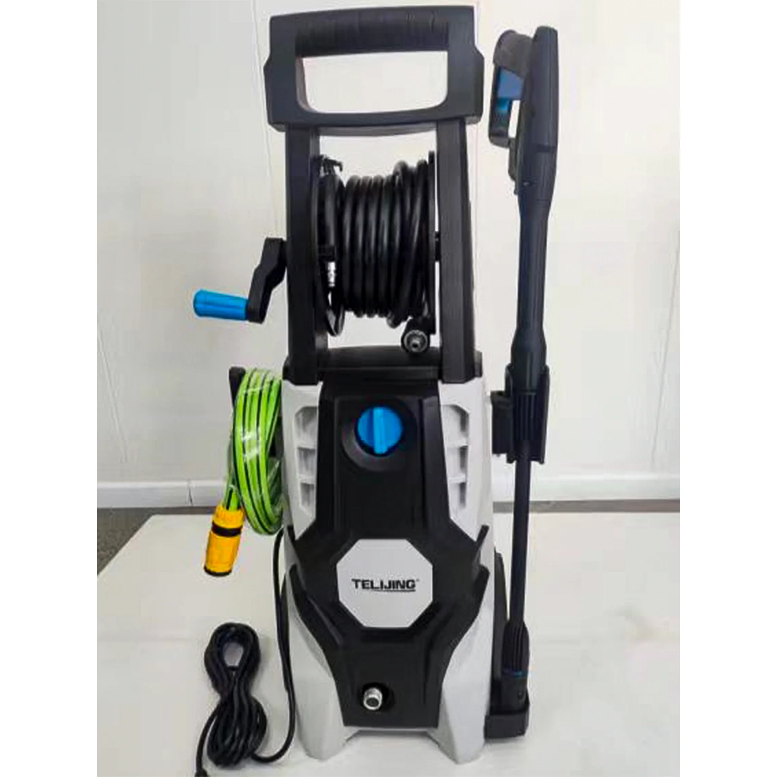 Portable Super Light Plastic Electric  4000psi High Pressure Washer With Soap Jar Outside Car Washer Plug Play Machine