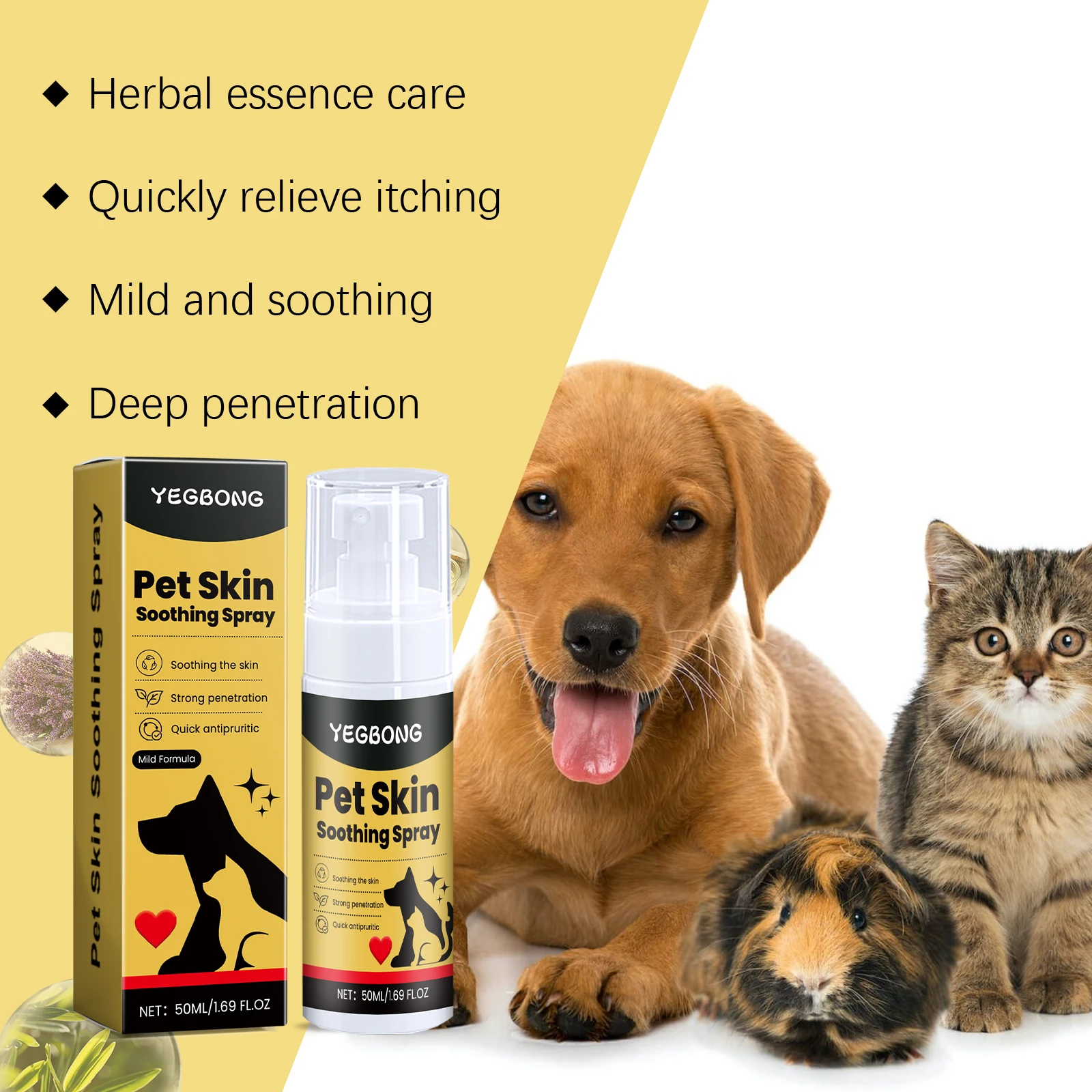 Pet Soothing Skin Spray 6