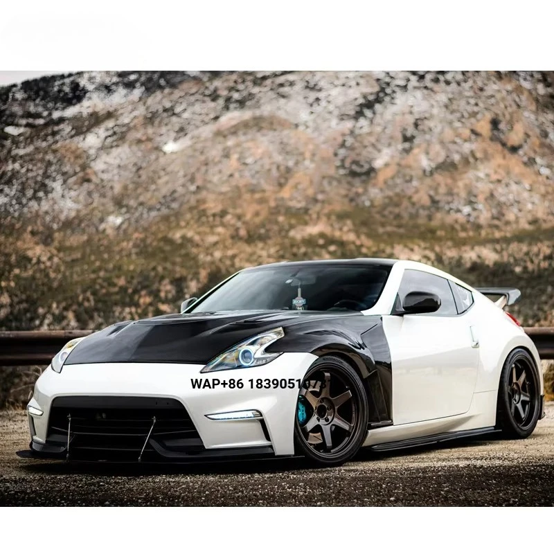 High Quality Carbon Fiber Fender for 370z Dedicated Side Protective Plate Mudguard Modified Car Fenders