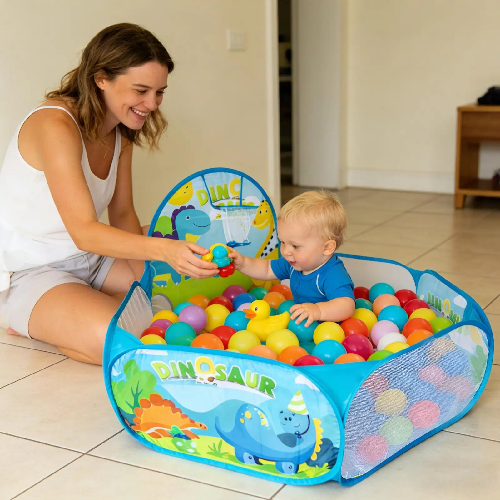 

Детский надувной батут-палатка с баскетбольным кольцом, утолщенный, для дома и улицы, для девочек и мальчиков, на День Благодарения, День Рождения, Рождество