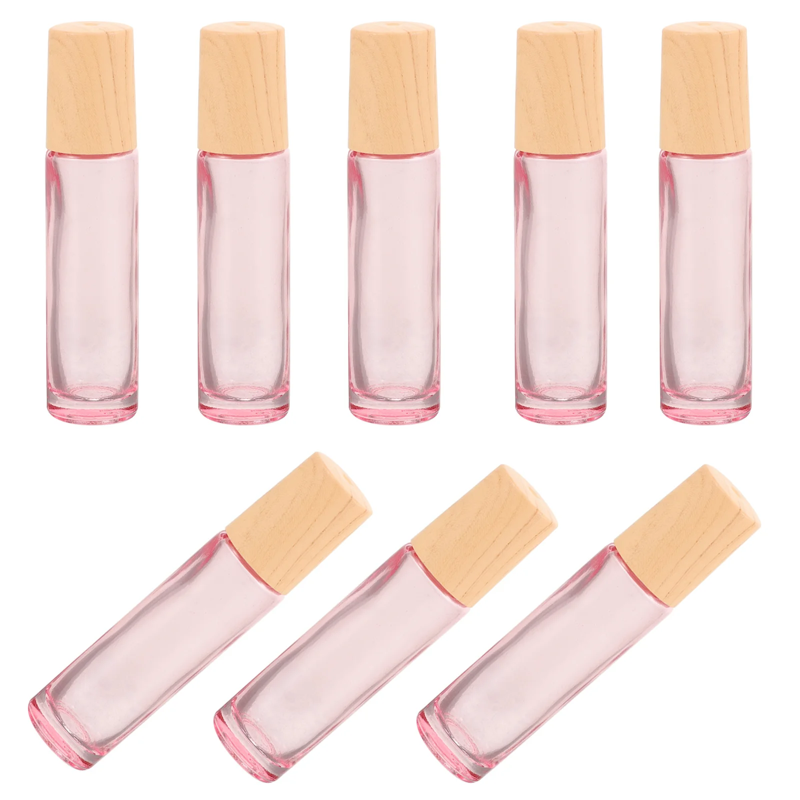 

8Pcs Massage Roller Bottles Essential Oil Glass Bottles Leak Proof Roll on Perfume Dispenser Travel Use Essential Oil Roller