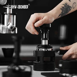 58.35mm Constant Pressure Espresso Tamper Barista Coffee Tamper with Calibrated Spring Loaded Stainless Steel Tampers