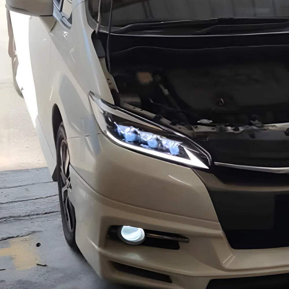 

Car Front Lamps For Toyota Wish 2009-2015 LED Auto Headlights Assembly Upgrade High Quality Dynamic 3 Projector Lens Accessories