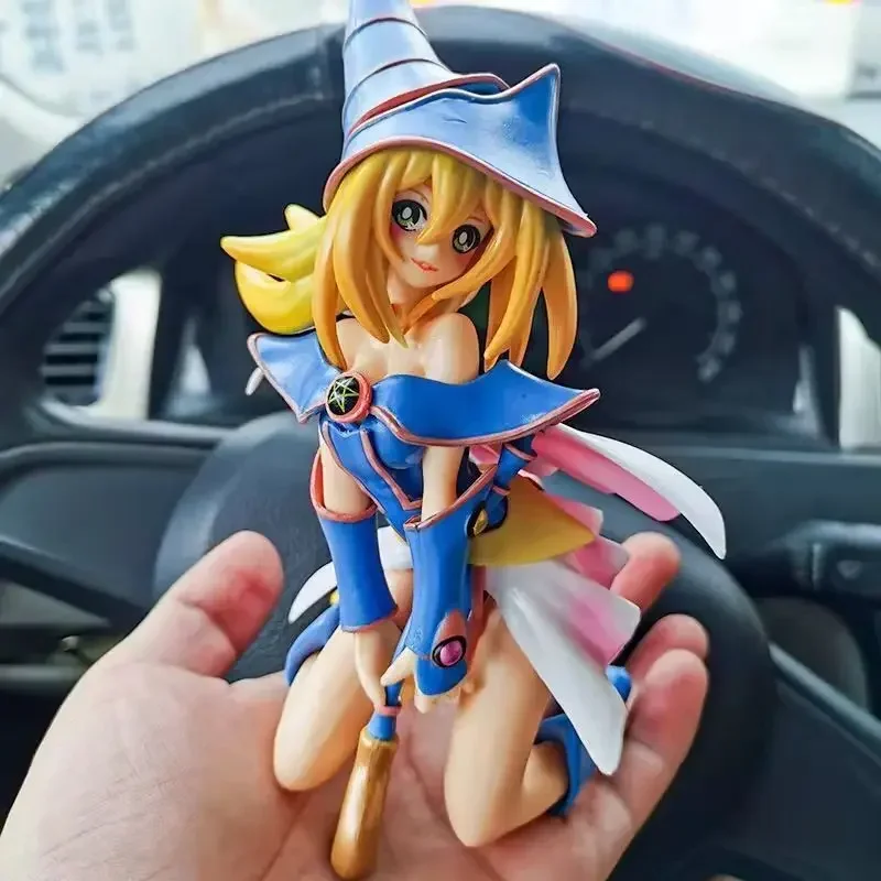 21cm Paradie Yugi Muto Figure Dark Magician Girl Sexy Anime Figure Yu Gi Oh! Duel Monsters Action Figura Mutou Yu Gi Toy