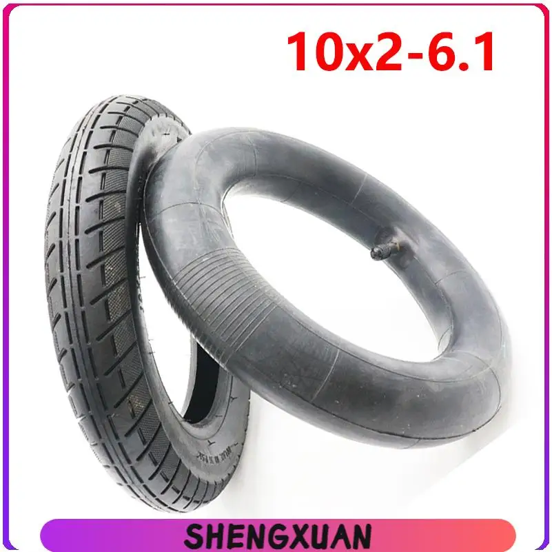 10 Inch Electric Scooter Tyre 10X2-6.1 Off-road Tubeless Tire 10*2-6.1 Tires for Xiaomi Mijia M365 Pro Pro2 1S Lite Parts