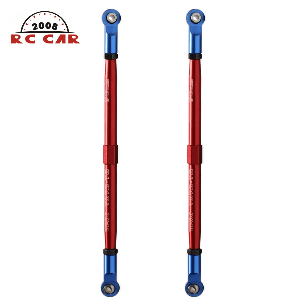 1/10 2Pc Alloy Adustable Push Rod Turnbuckle With Ends 5338R 5338A 8638 8646 For RC Car Parts Traxxas Revo 3.3 E-REVO 2.0 Summit