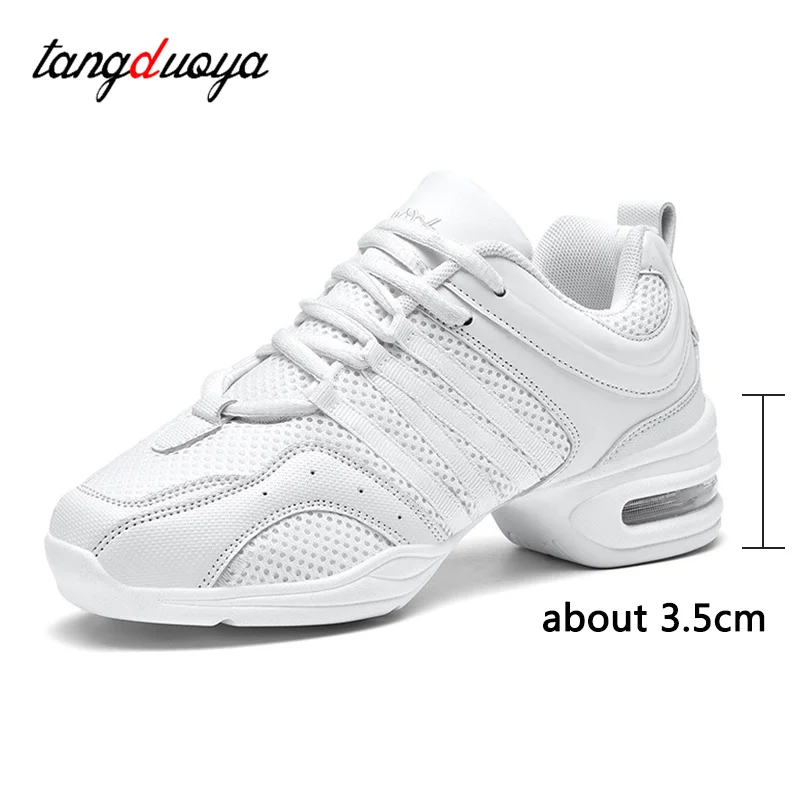 Women Jazz Dance Shoes Modern Jazz Dancing Shoes Salsa Modern Hip Hop Dance Sports Teacher Girls Dancing Shoes Ladies Sneakers