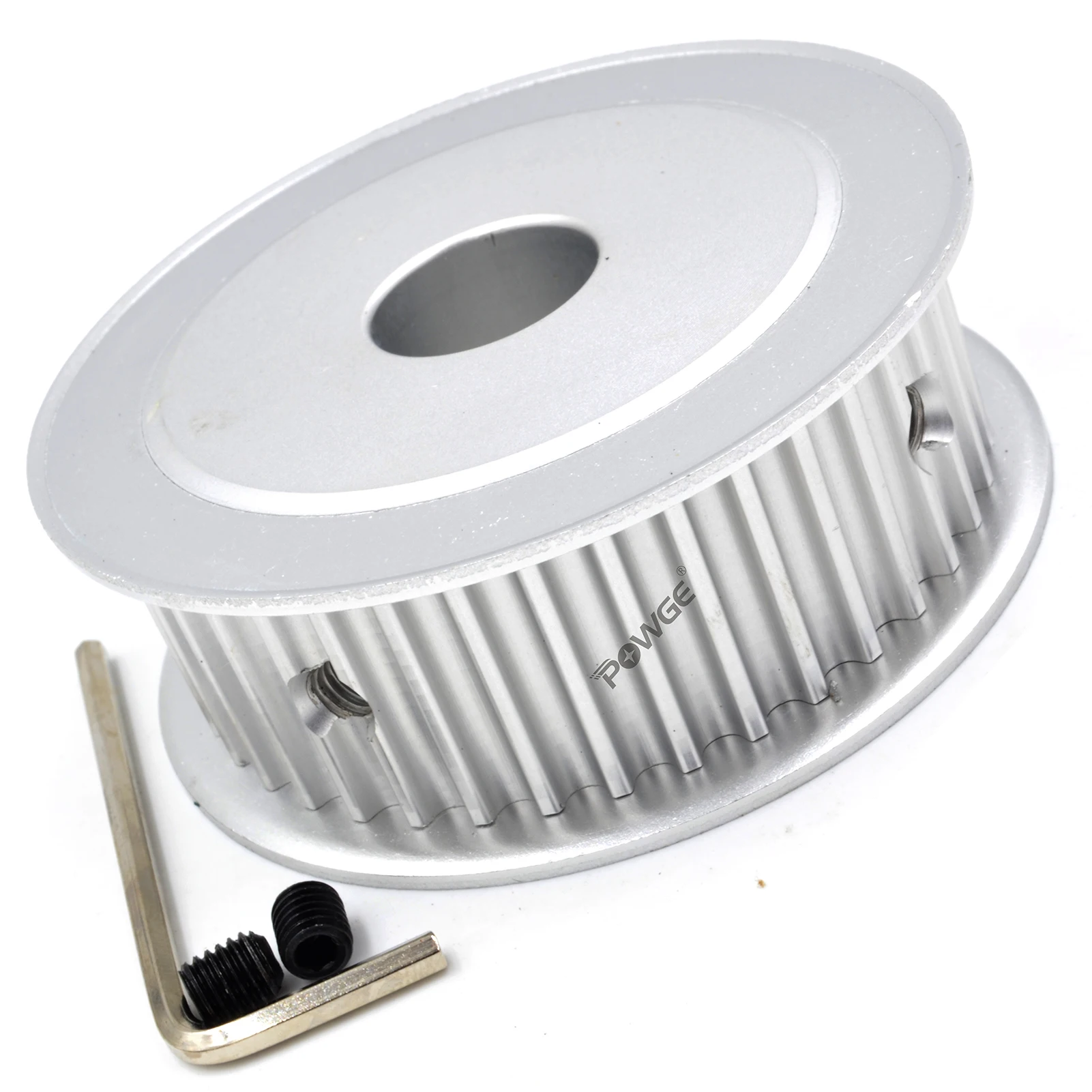 POWGE 38 40 teeth HTD 5M Timing Pulley AF Bore 6.35/8/10/12/14/15/16/17/18/19/20/30/40 for HTD5M belt width 15/20/25mm 38T 40T