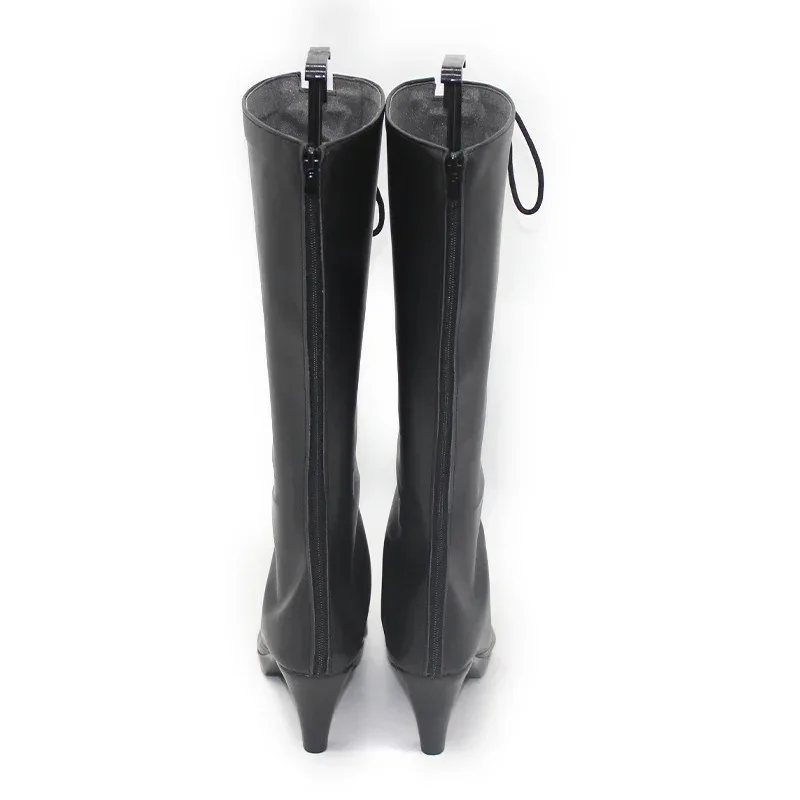 أحذية هانوما ماكوتو التأثيرية لعبة الأرشيف الأزرق التأثيرية الدعامة للهالوين كرنفال أحذية PU مصنوعة حسب الطلب