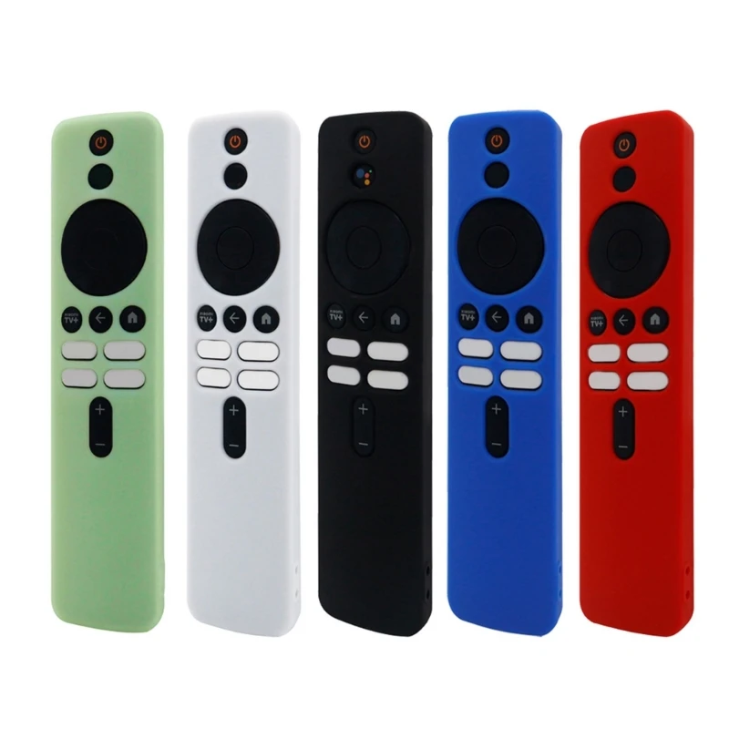Funda protectora para control remoto J78A compatible con Xiaomi Box S (3.ª gen.) con recortes precisos y textura suave 2