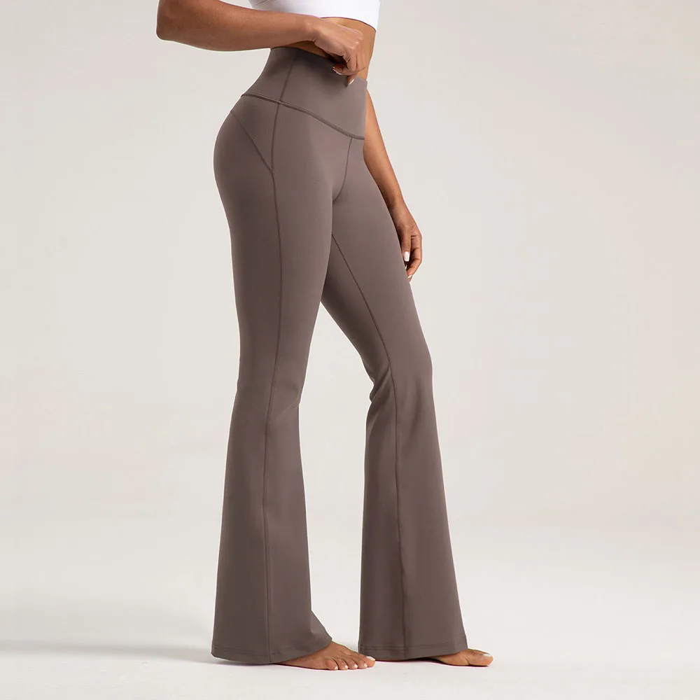 

High-Waisted Yoga Pants for Women - High Elasticity Wide Leg Workout Leggings with Moisture-Wicking&Quick-Dry, Fitness Gym Wear