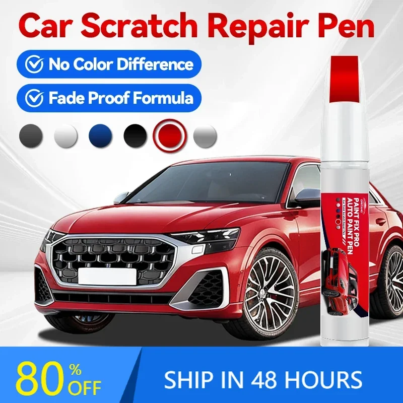

Purpose Vehicle Car Paint Repair Pen For 2010-2023 Audi SQ8 Paint Scratch Repair Accessories White LY9L Black LY9B G