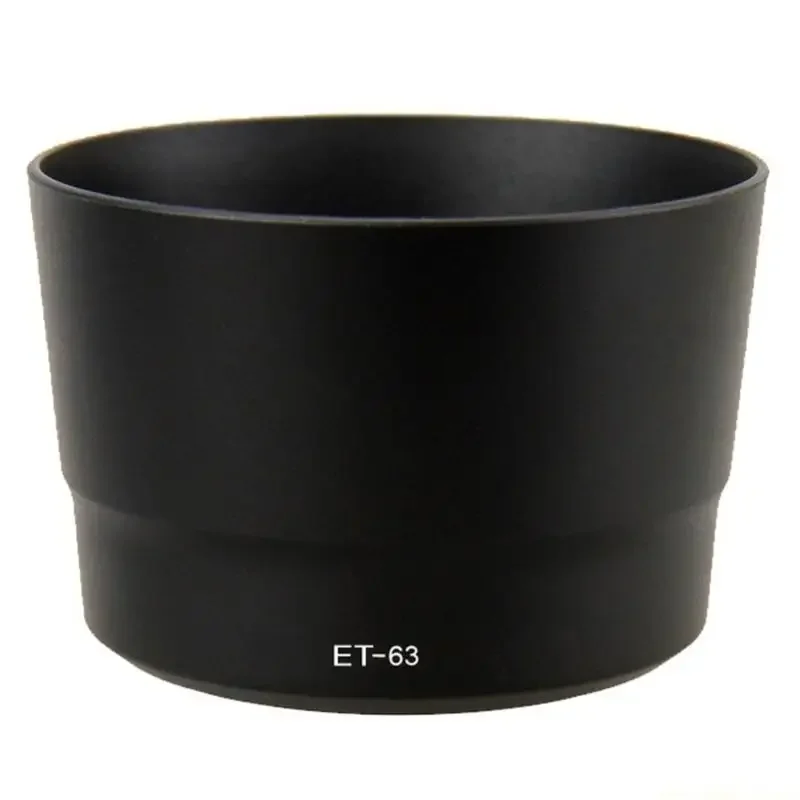 1 Pcs ET-63 Camera Lens Hood Reversible Mount Bayonet Mount  Lens Reduce Stray Light Protect Lens & Improve Image Quality