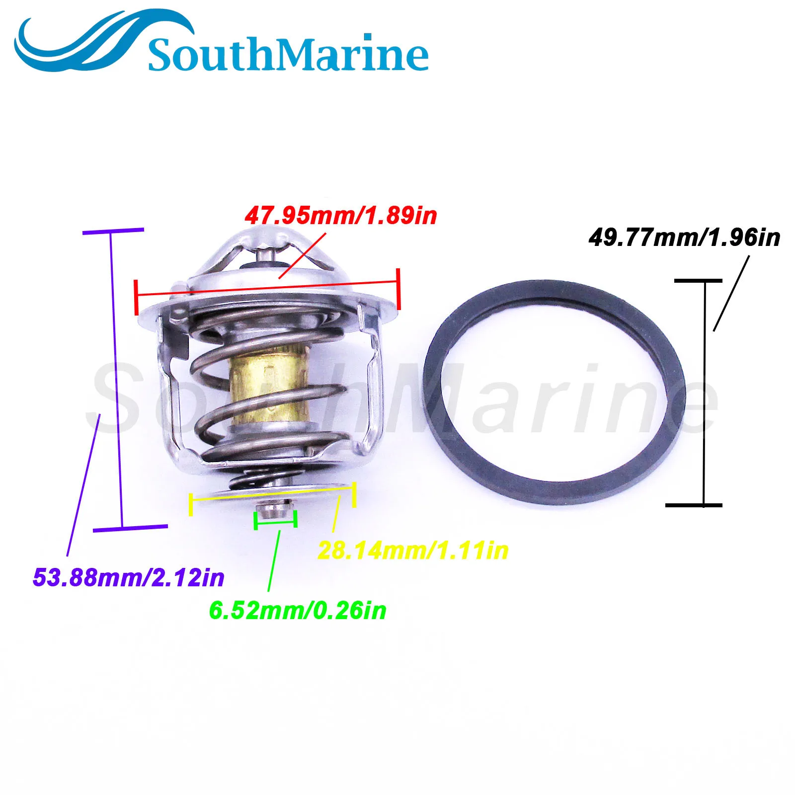 90916-03046 90916-03069 16325-63011 Engine Coolant Thermostat w/Gasket for Toyota Camry Celica Corolla RAV4 Solara 1.8L 2.0L