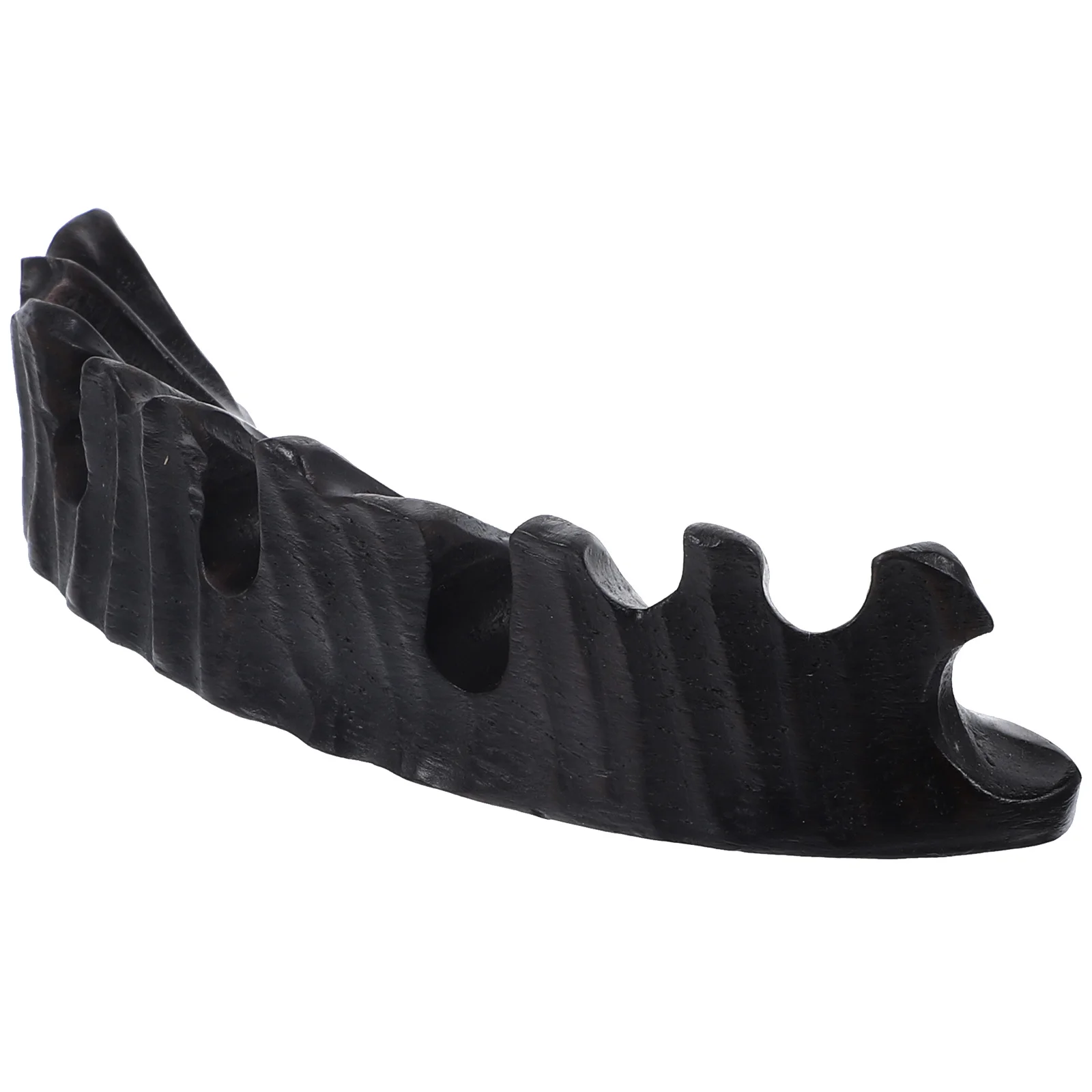 

1pc Solid Wood Holder For Calligraphy Stationery Supply Pen Storage, Elegant Pen Rack, Stationery Organizer Supply