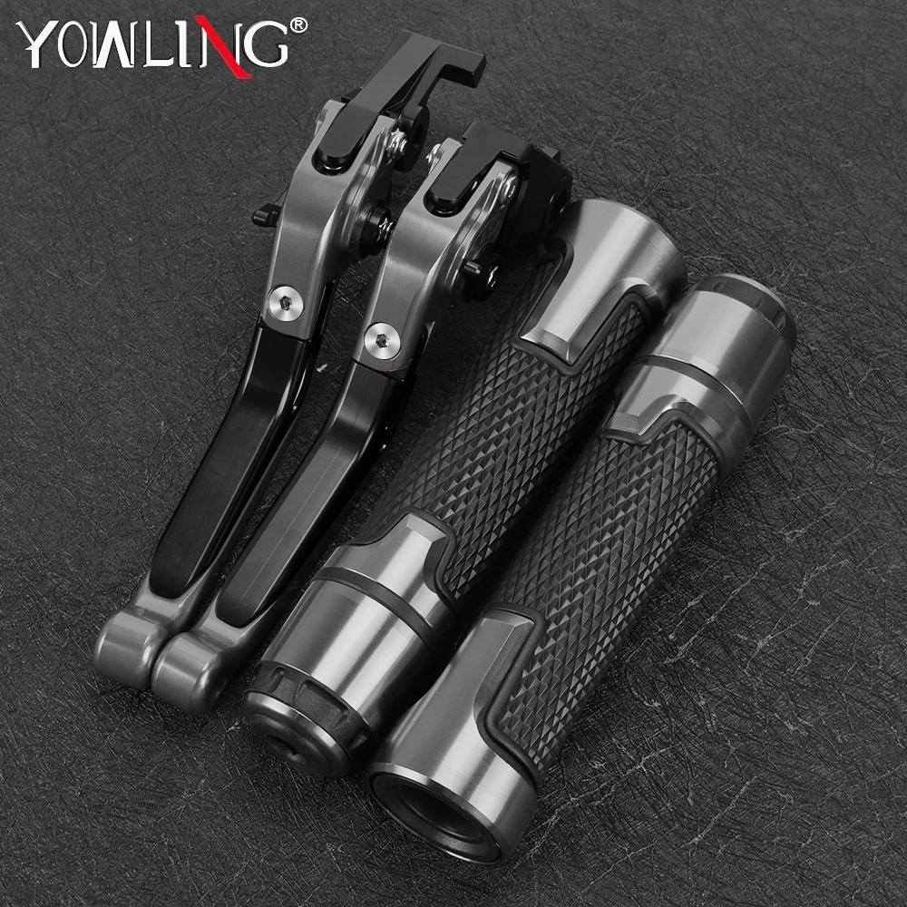 

AK550 Motorcycle Accessories Brake Clutch Levers Handlebar Handle bar Hand Grips ends For KYMCO AK 550 2017-2022 2023 2021 2020