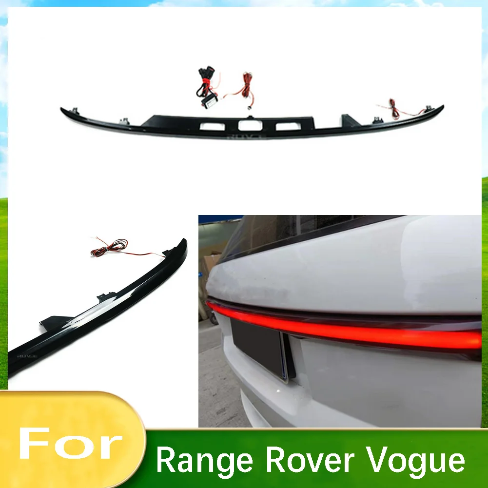

For Land Rover Range Rover Vogue 2014 2015 2016 2017-2022 Car Trunk Trim Strip Upgrade Conversion LED Rear Through Taillight