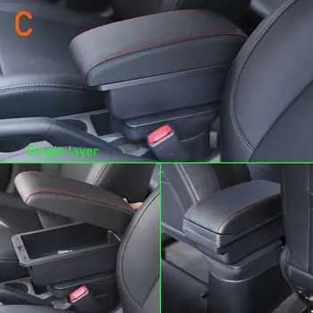 適用於Fiat500和菲亞特CRONOS的扶手箱,汽車扶手箱專用收納盒,提升內裝細節,改裝配件 6 最佳銷售 菲亞特500中央扶手 - №1