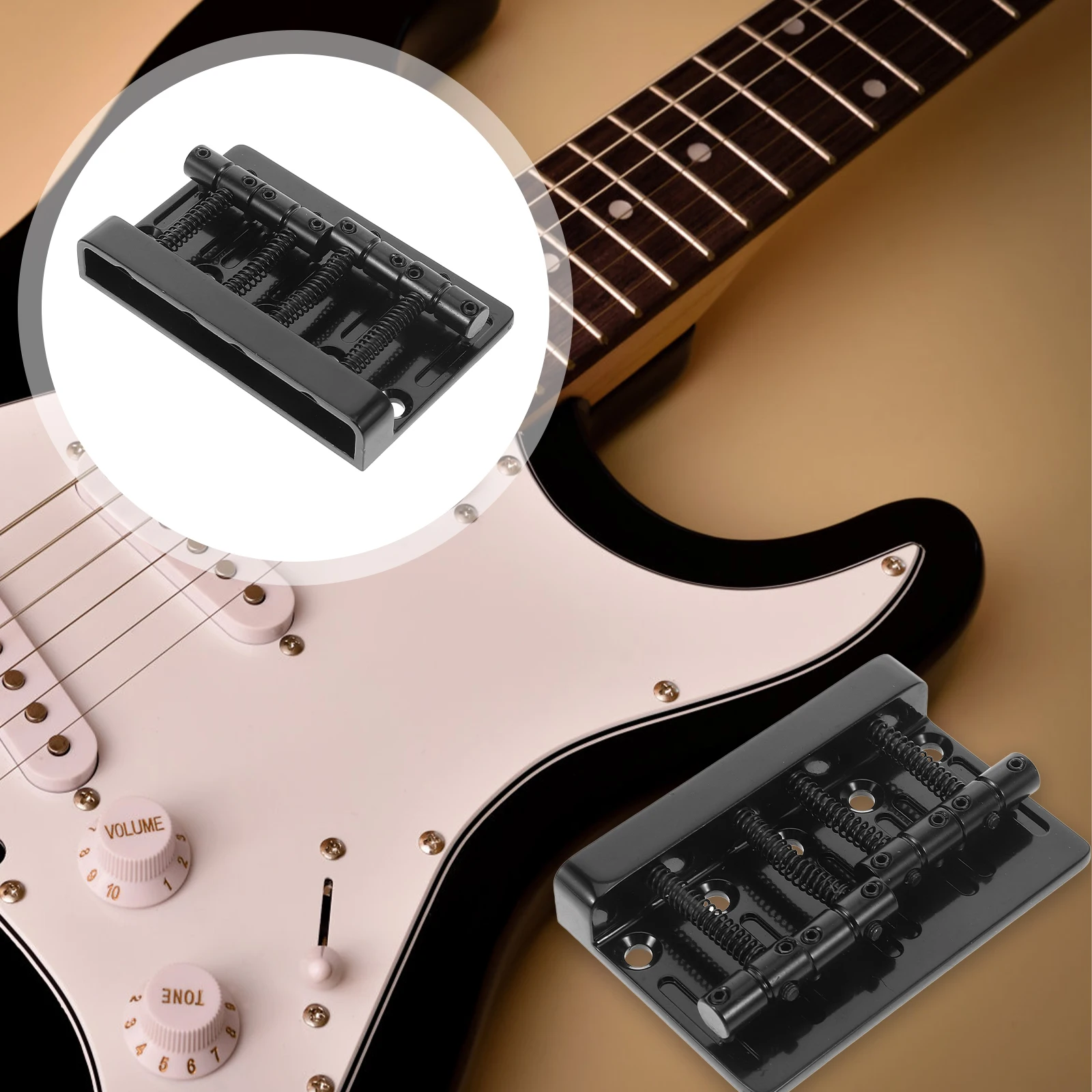 

Bass Bridge Guitar Part Replacement Classical Parts Metal Tailpiece Electric Accessories