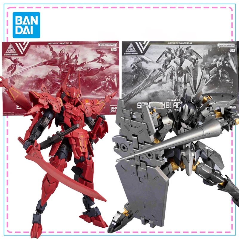 

Bandai 30MM EXM-A9bk SPINATIO (BLACK KNIGHT TYPE) & EXM-A9sg SPINATIO (SHOGUN TYPE) Anime Action Figures Toy Gifts for Kids