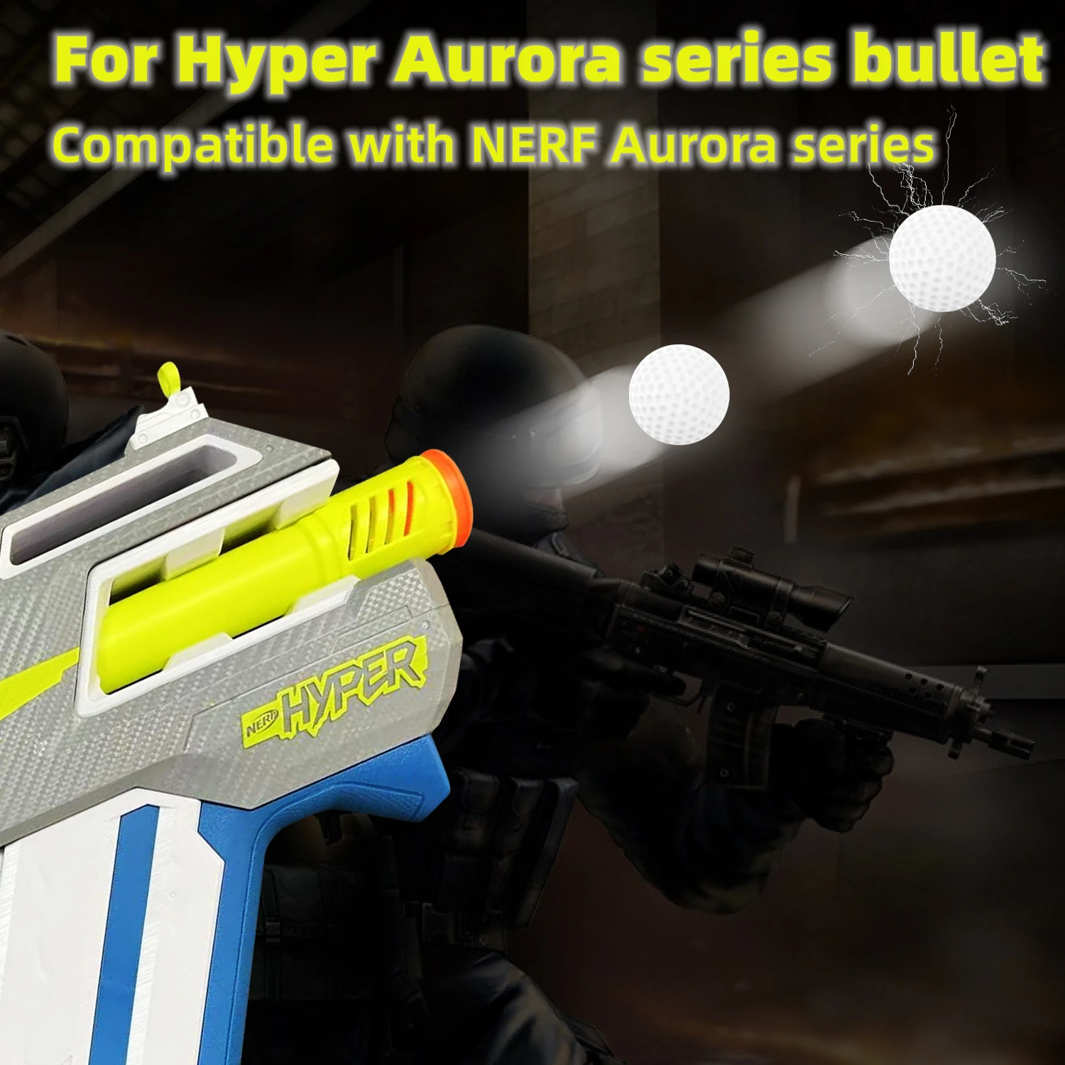 50/100 putaran untuk Nerf Hyper isi ulang, peluru mainan Dart hiper isi ulang untuk Hyper Blasters Stock Up Hyper Games seri aurora