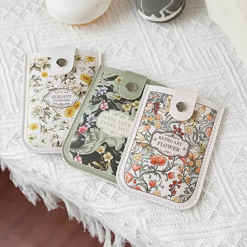 Portable Adorable Pull-out Card Holder With Multiple Card Slots - ID Card, Bank Card, Bus Card Organizer For Women