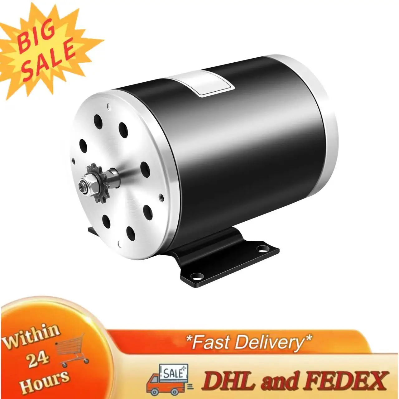 

1000W 36V DC MY1020 Brush Motor 3000Rpm Brushed Gear Motor for Four-wheel Motorcycles, Electric Bicycles, Scooters