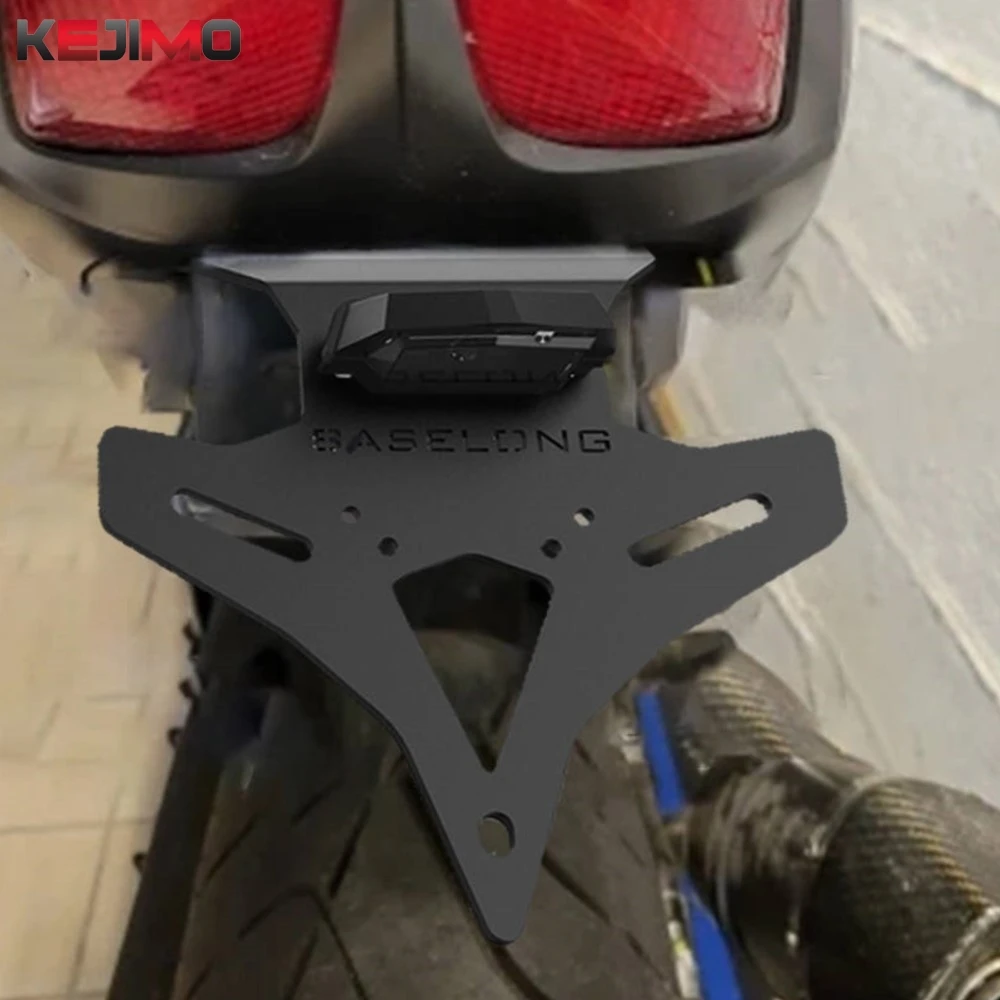 

2026 2025 DR650S DR650SE Motorcycle Led License Plate Bracket Holder Accessories FOR Suzuki DR650 / S / SE 1996 - 2024 2023 2022