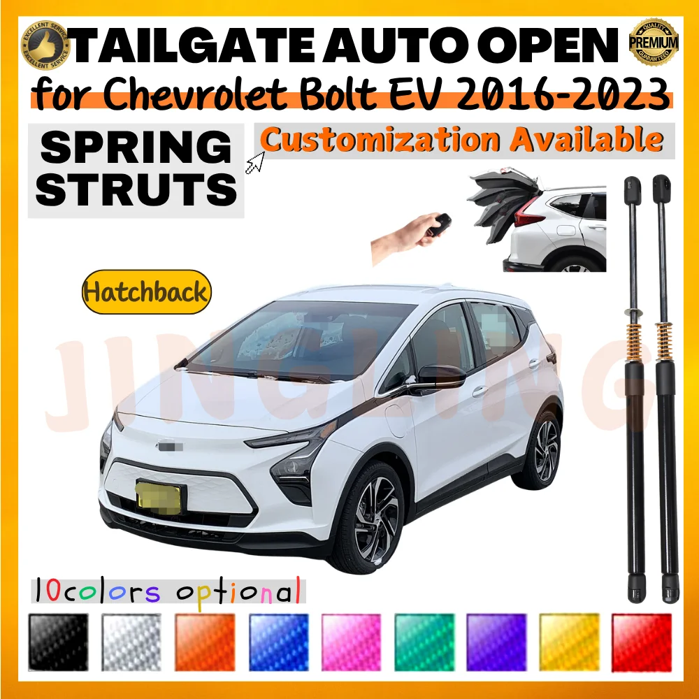 

Qty(2) Trunk Struts with Spring for Chevrolet Bolt EV Hatchback 2016-2023 Rear Tailgate Boot Lift Supports Shock Absorbers