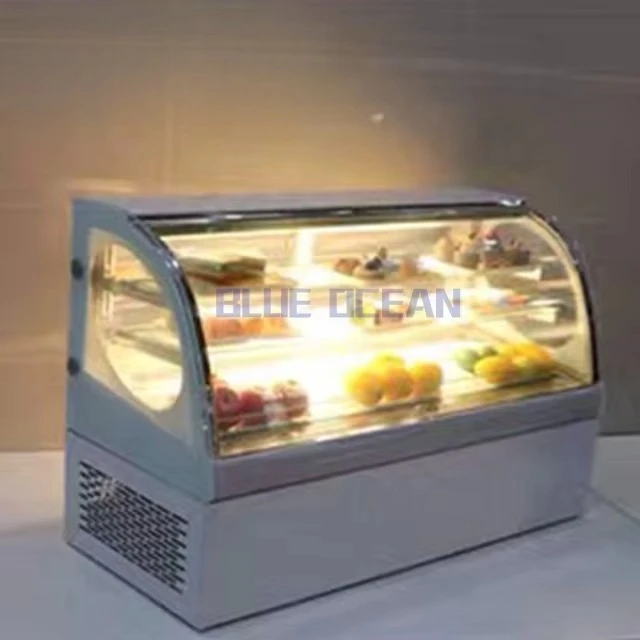Commercial Energy Efficient Air Cooled Countertops Coffee Tables Cakes Refrigerators Refrigeration Equipment Digital