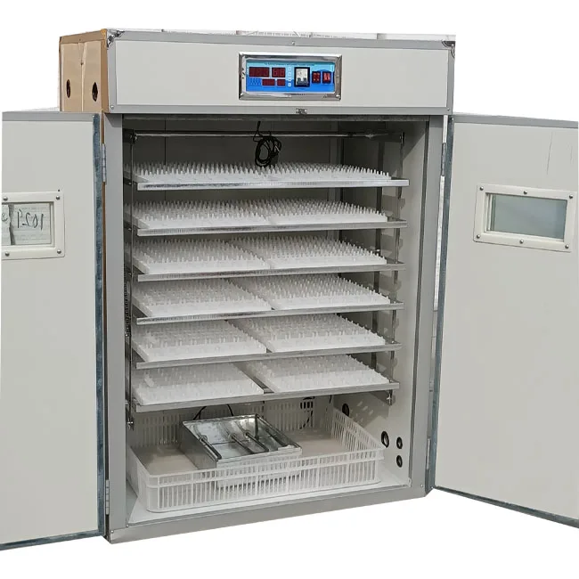 1000 Eggs Automatic Egg Turning Incubators for Goose Chicken Duck Ostrich Emu & Turkey with 95% Hatching Rate New Small-Sized