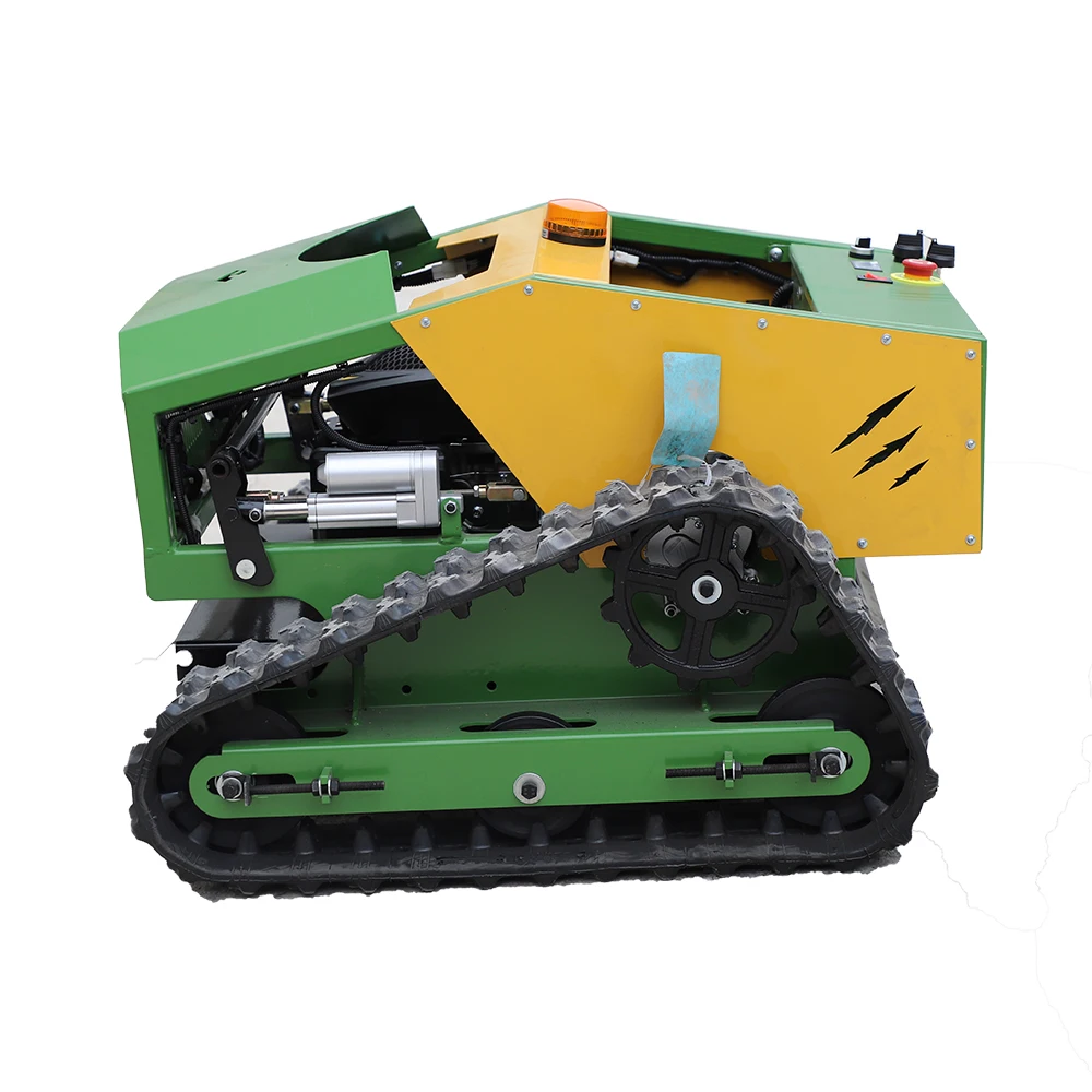 

Small Crawler Remote Control Mower Farm Grass Blade Automatic Lawn Mower Robot Simple Commercial Lawn Mowing Price