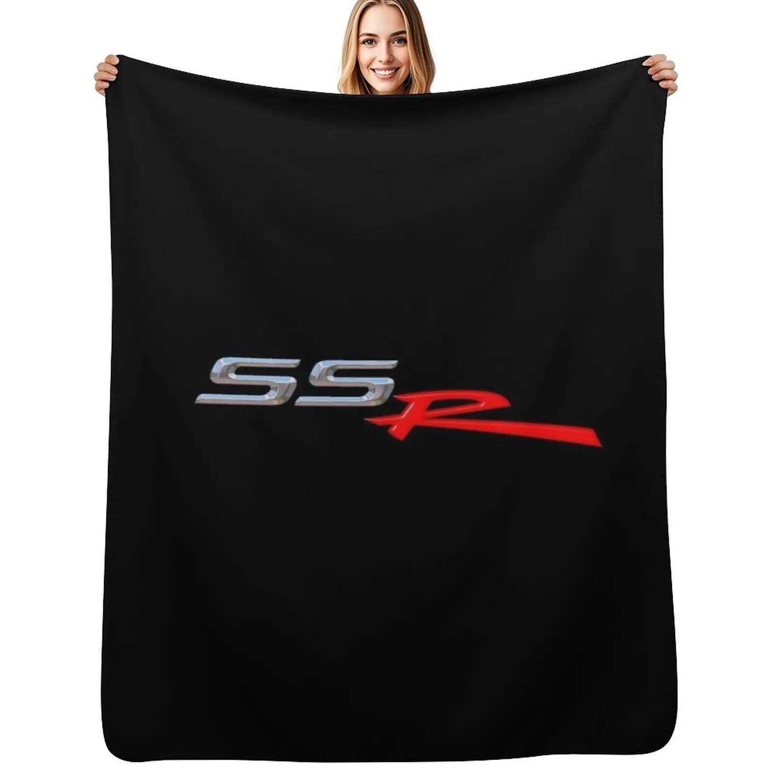 

Chrome Chevy SSR for Dark Backgrounds Throw Blanket sofa bed warm for winter valentine gift ideas Thermals For Travel Blankets
