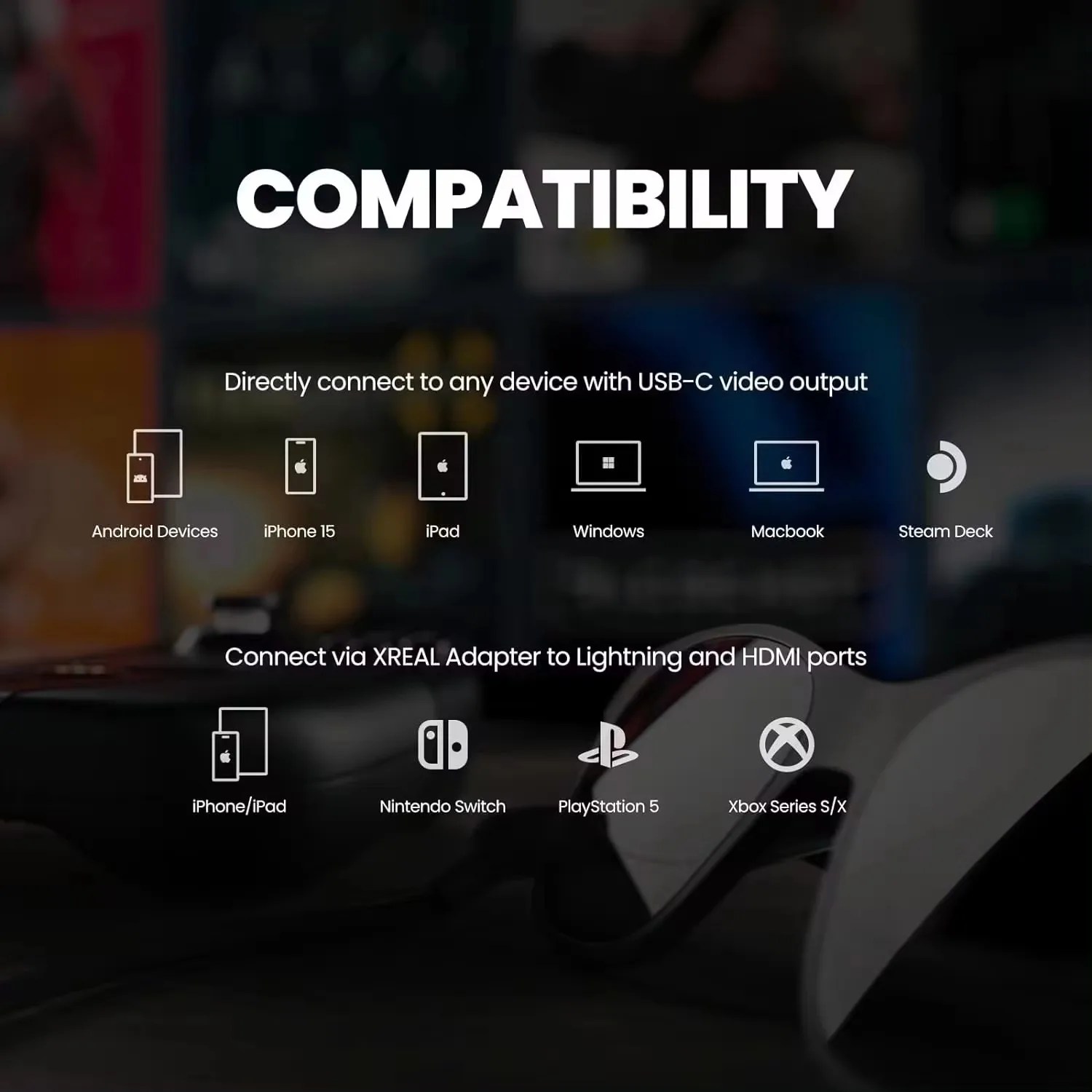 XREAL Air 2 Pro Nreal Air2 Pro Smart AR Glasses HD 130 Inches Space Giant Screen Private Cinema Portable 1080p View