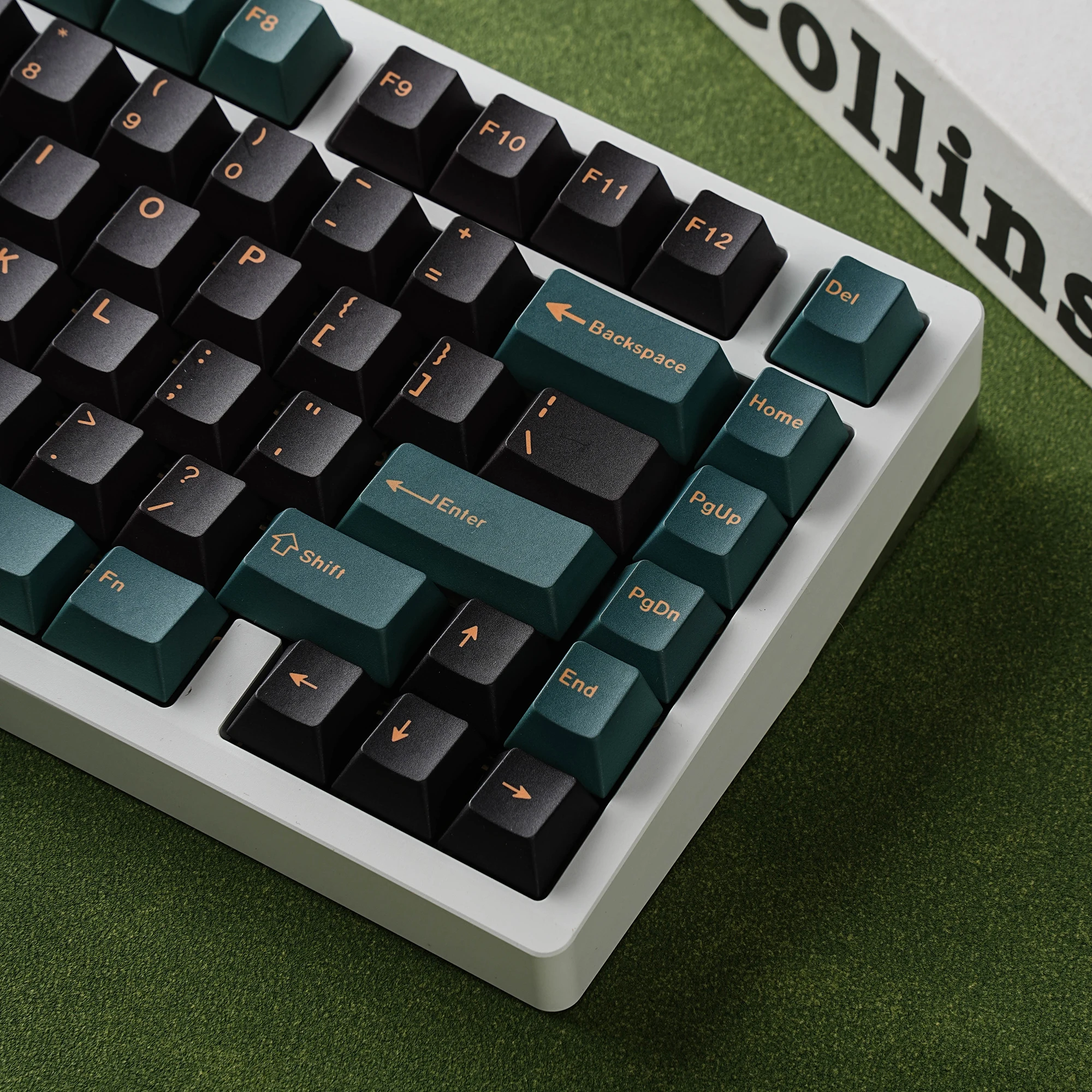 Mars Green Keycaps Dye Sub Spanish Arabic French Russian Japanese German Korean ISO By JCM 143 Keys For Mechanical Keyboard