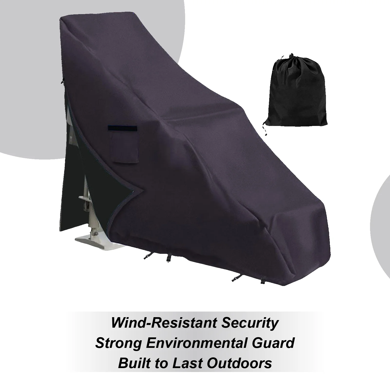 

Чехлы на стулья для бассейна, чехлы на стулья для отдыха на открытом воздухе, водонепроницаемая ткань Оксфорд 600D, защита для мебели, блокировка солнца для внутренней террасы на газоне